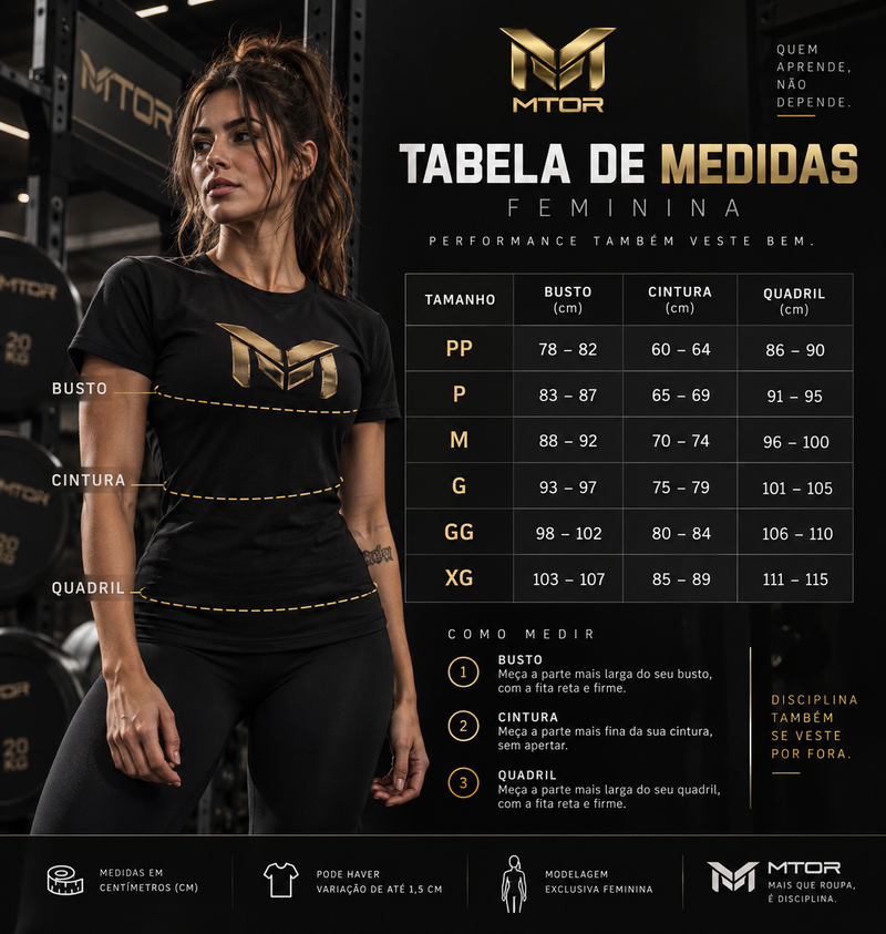 Camiseta MTOR® Técnica Pura Woman