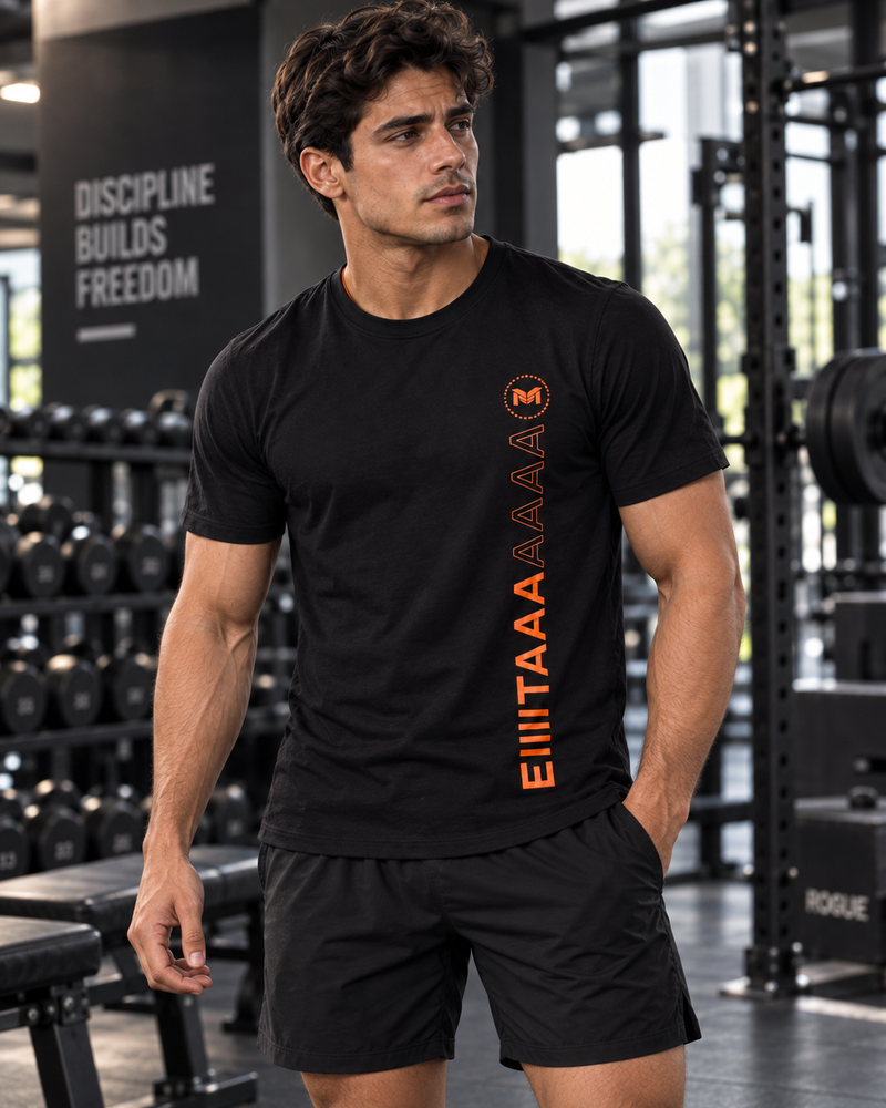 Camiseta MTOR® EIIITAAAAAA - Preta - Masculino