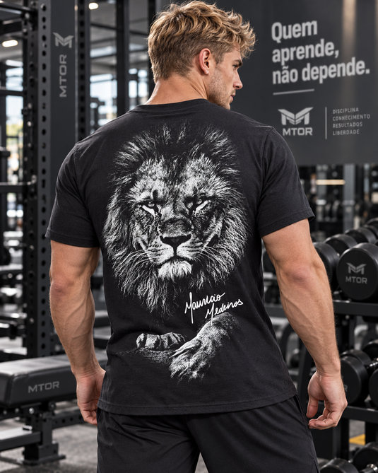 Camiseta MTOR® Técnica Precede a Carga NEW - Preta - Masculino