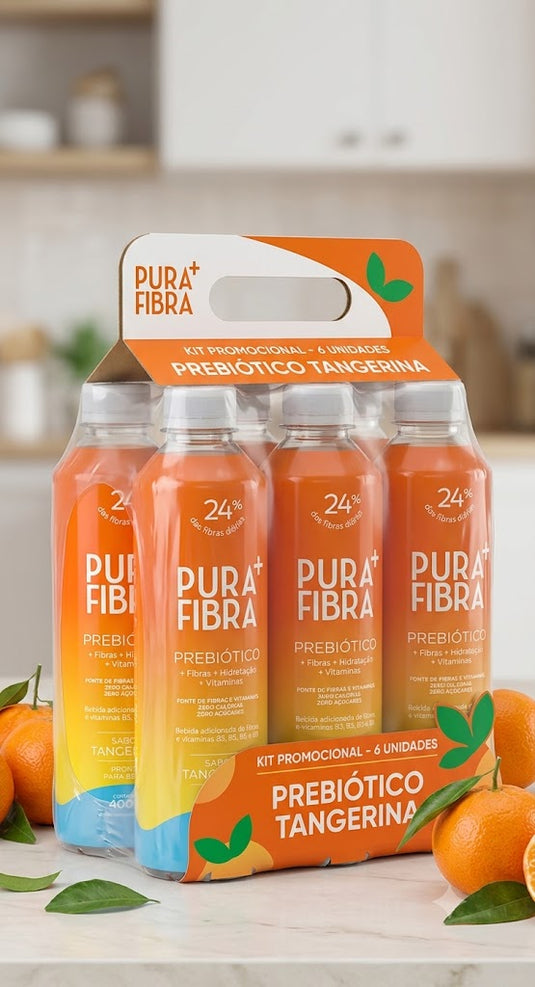 Pura Fibra Tangerina - Pack 6 unidades